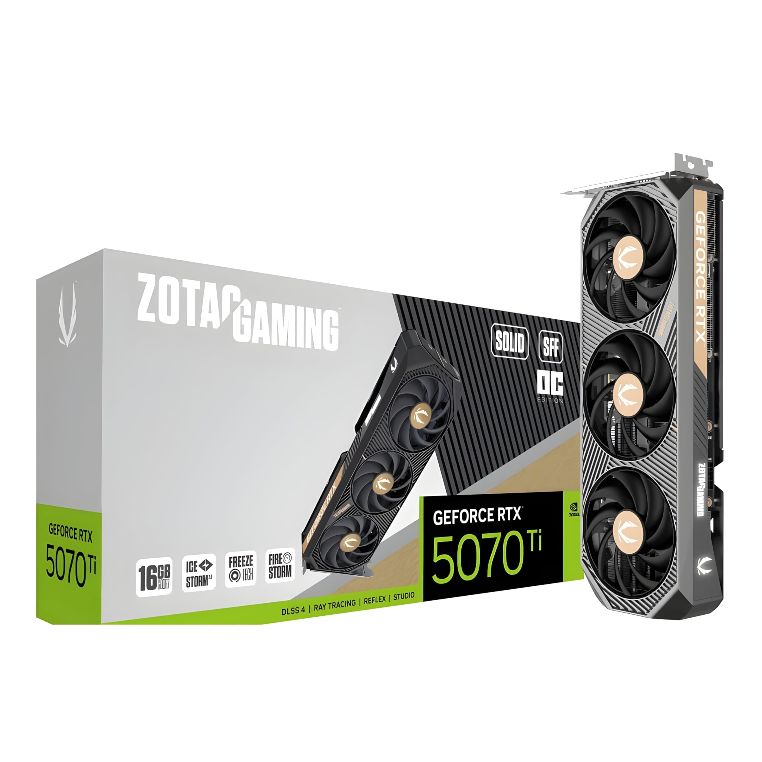ZOTAC GAMING GF RTX5070Ti SOLID OC 16GB