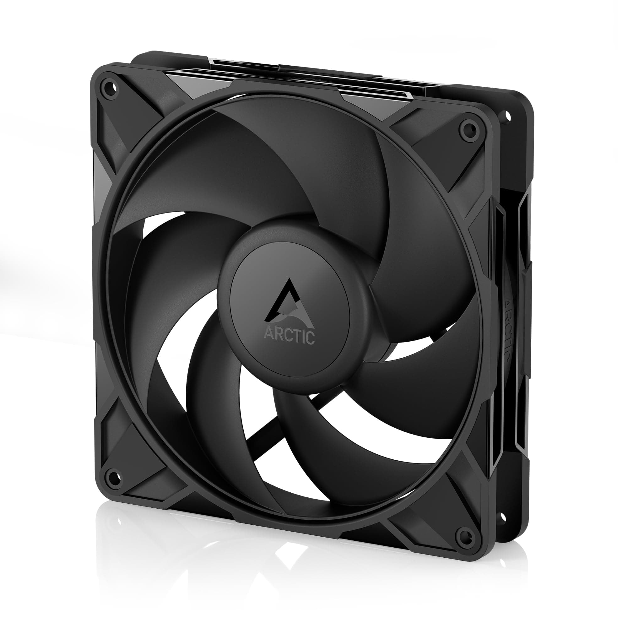 ARCTIC P14 Pro PST - Leistungsstarker Premium PC Lüfter, 140 mm PWM Case Fan mit Y-Kabelsplitter, Gehäuselüfter, 400–2500 rpm, 0 rpm <5% PWM, Hydrodynamisches Gleitlager, 4-Pin - Schwarz