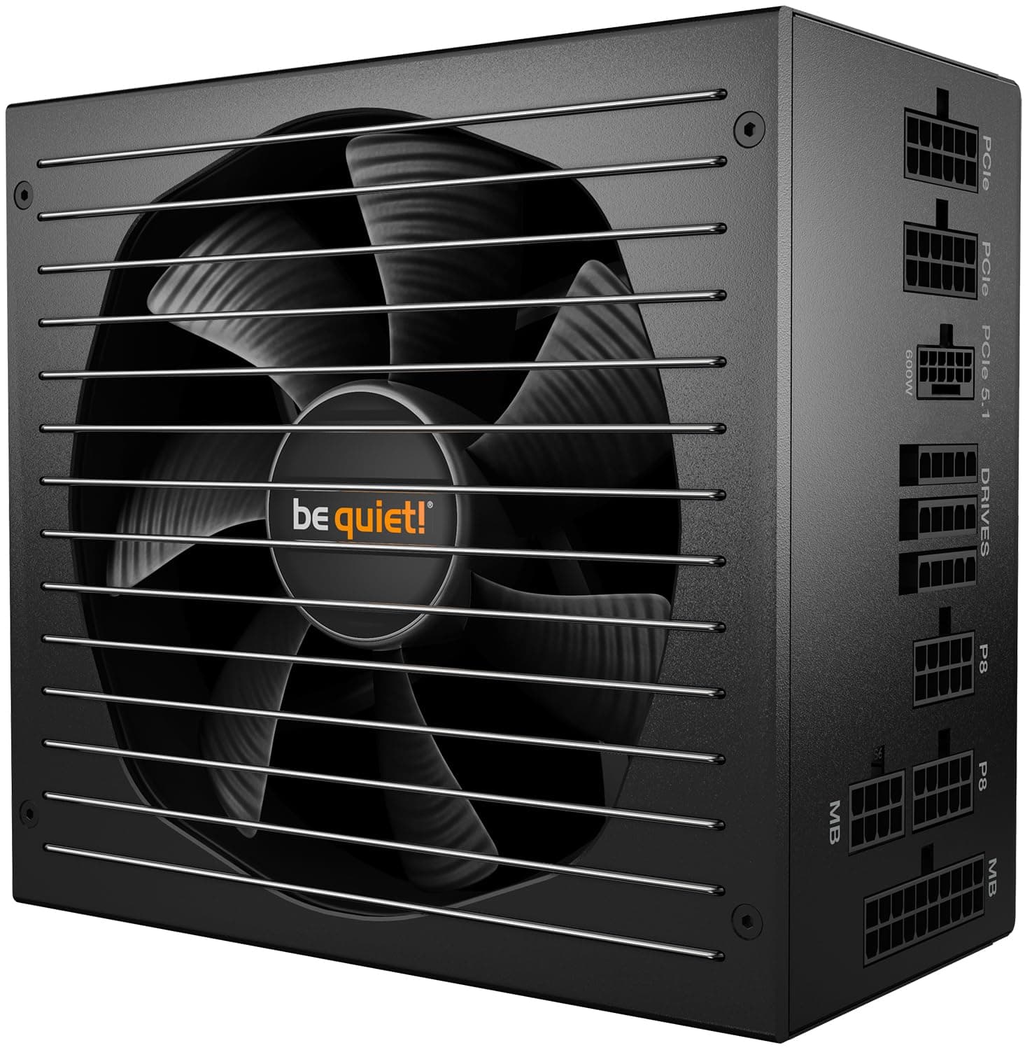 be quiet! Straight Power 12 1000W, ATX 3.1, 80 Plus® Platinum, nahezu unhörbarer Silent Wings Lüfter, für PCIe 5.1 und PCIe 6+2 Grafikkarten, 12V-2x6 Kabel enthalten, BN338