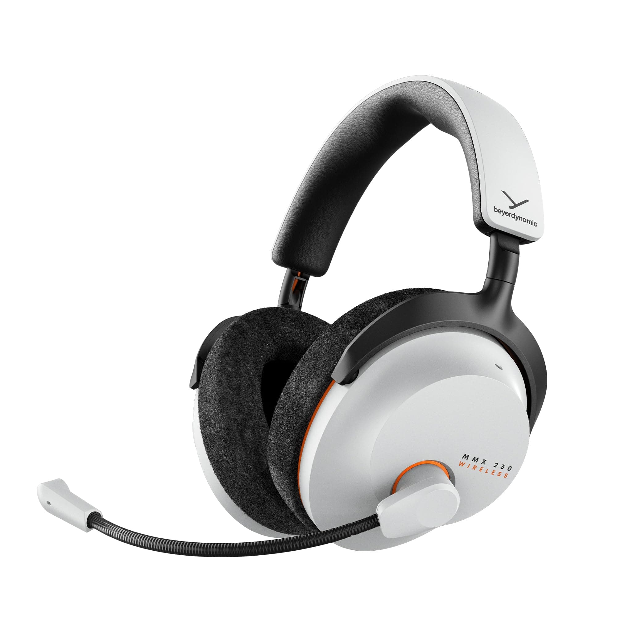 beyerdynamic MMX 230 Wireless Gaming Headset mit Bluetooth® 6.0 und ANC in Arktisches Weiß