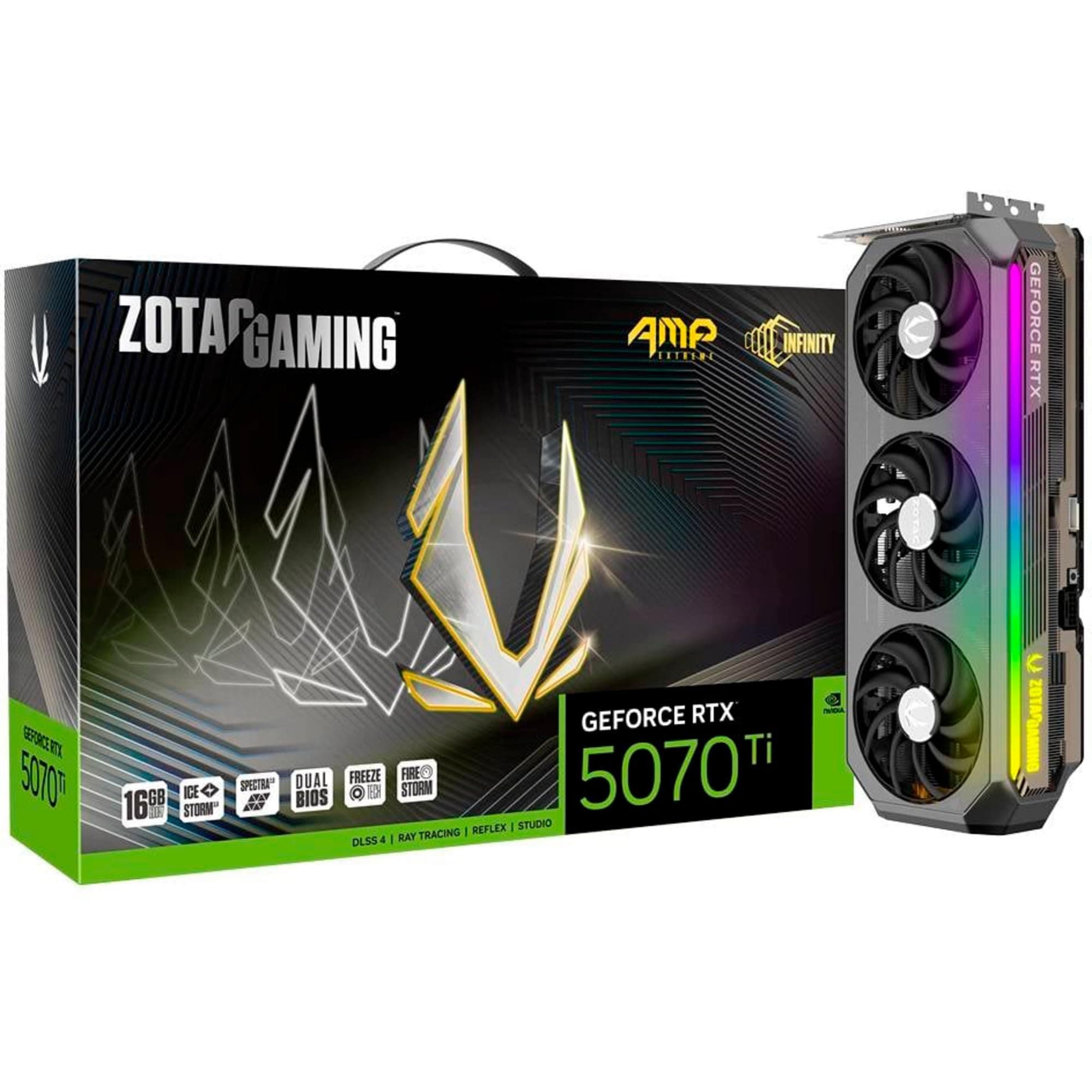 Zotac Gaming GeForce RTX 5070 Ti AMP Extreme Infinity 16GB GDDR7 - ZT-B50710B-10P