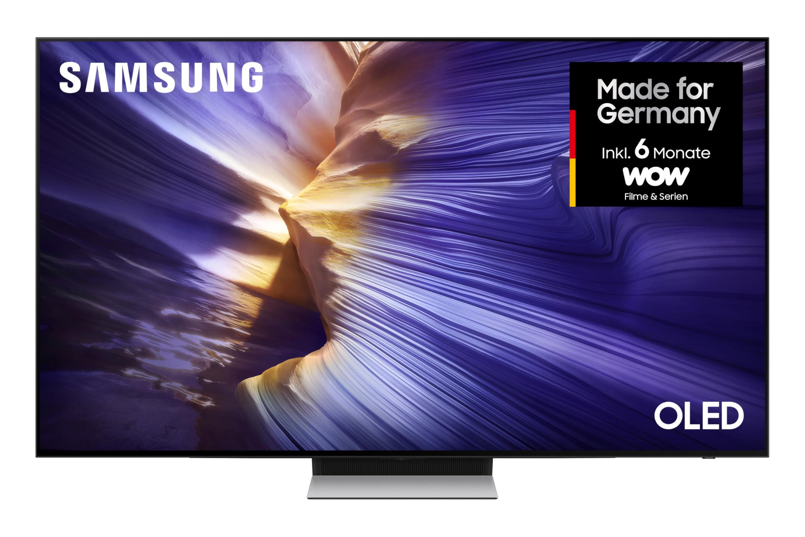 Samsung OLED 4K S90F 48 Zoll (121 cm), UHD Fernseher, NQ4 AI Gen3 Prozessor, OLED HDR, 4K Upscaling Pro, Dolby Atmos, Gaming Hub, Motion Xcelerator 144Hz, Samsung Vision AI Smart TV