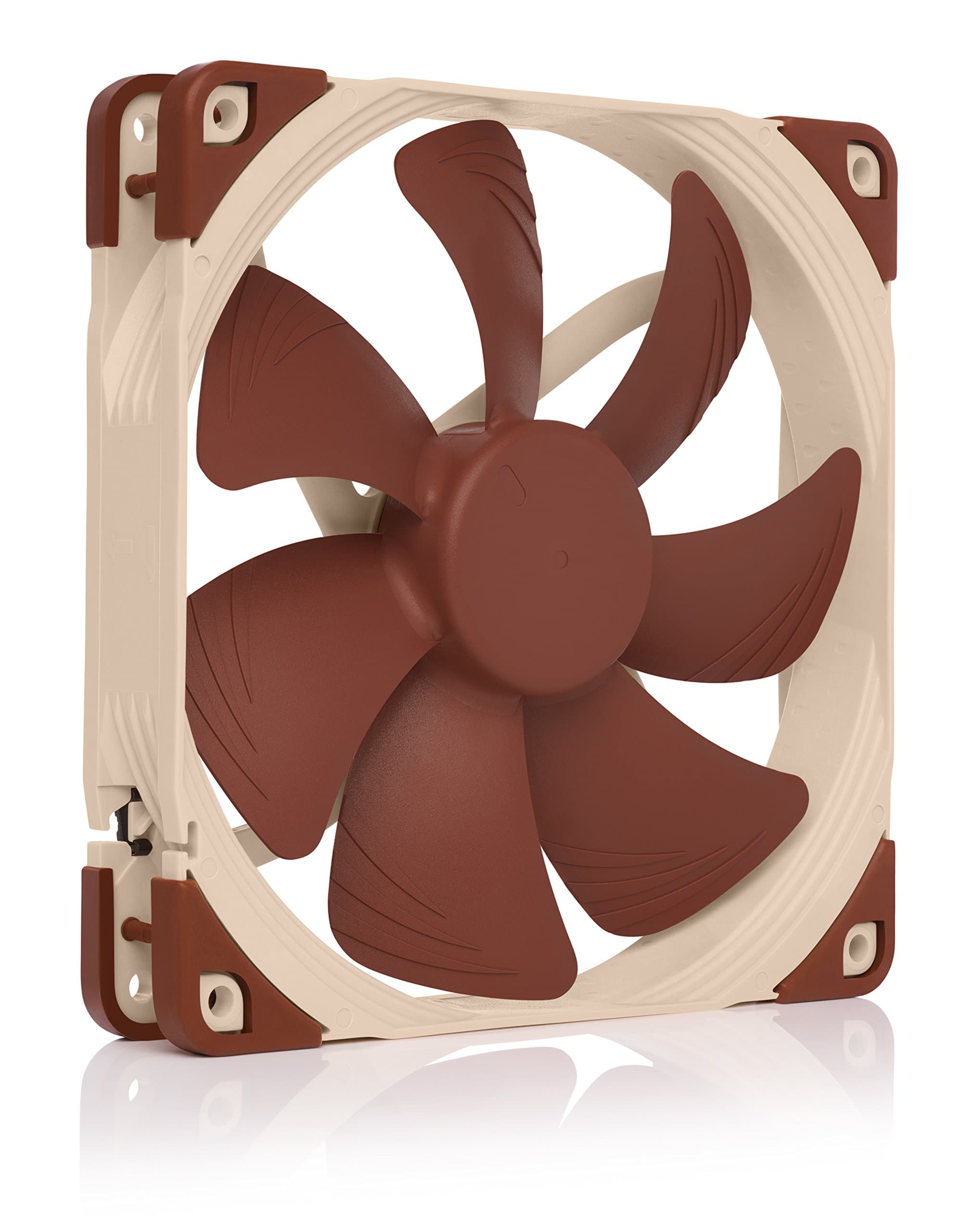 Noctua NF-A14 PWM, Leiser Premium-Lüfter, 4-Pin (140mm, Braun)