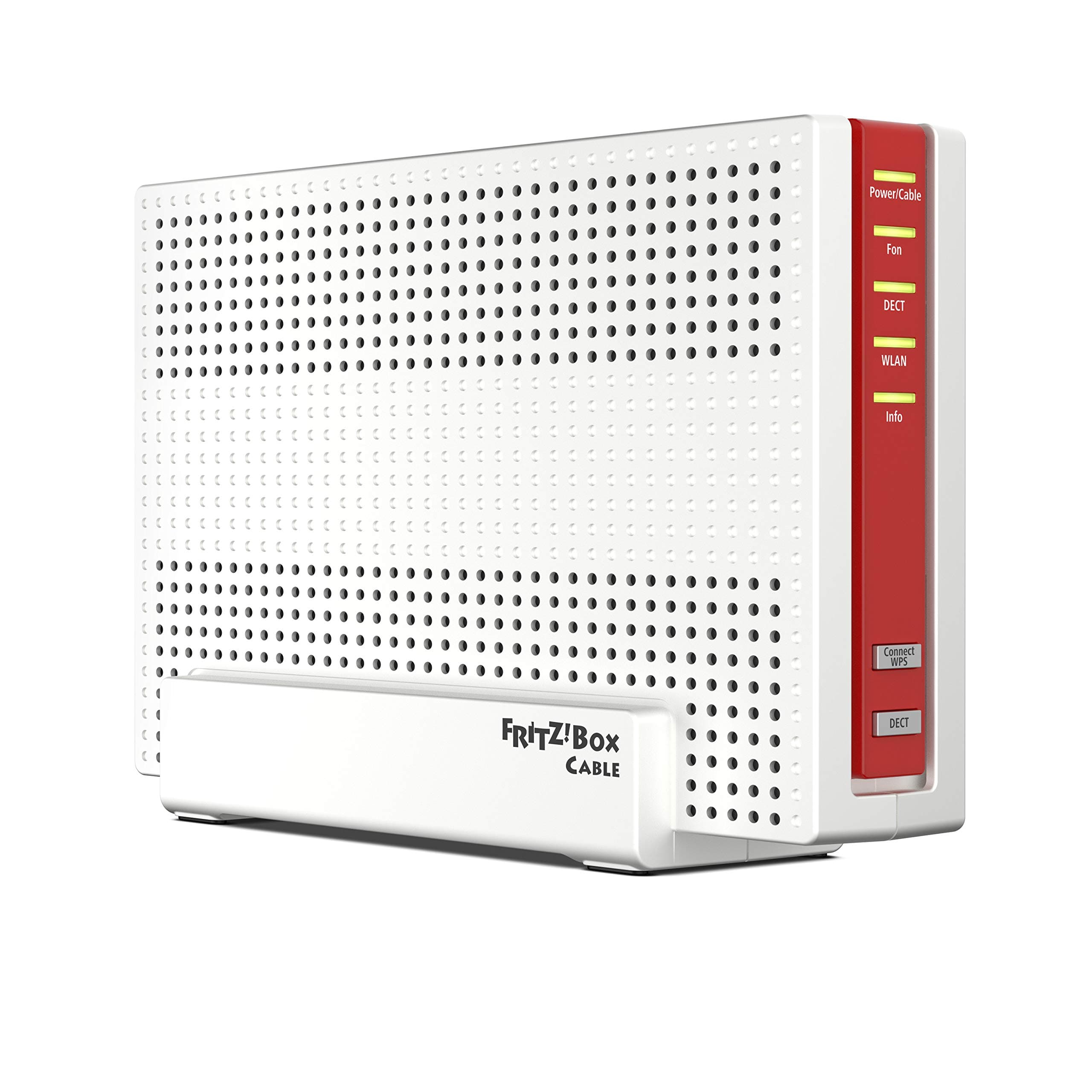 AVM FRITZ!Box 6591 Cable WLAN AC + N Router (DOCSIS-3.1-Kabelmodem, Dual-WLAN Ac+N (MU-MIMO) mit 1733 (5 GHz) + 800 Mbit/S (2,4 GHz), VoIP-Telefonanlage) (Generalüberholt)