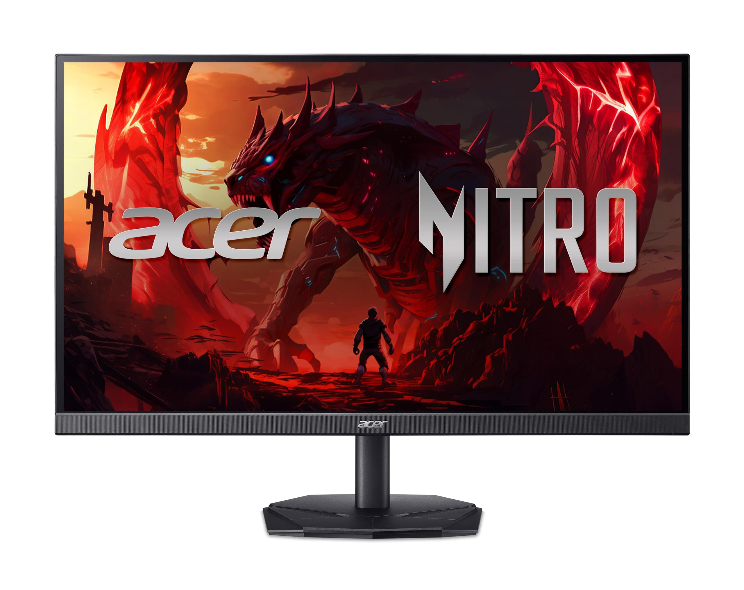 acer Nitro KG242YX1 Gaming Monitor 23,8 Zoll (60 cm Bildschirm) Full HD, IPS, 200Hz, 1ms/0.5ms(GTG,Min.), 2xDP 1.4, 2xHDMI 2.0, AdaptiveSync