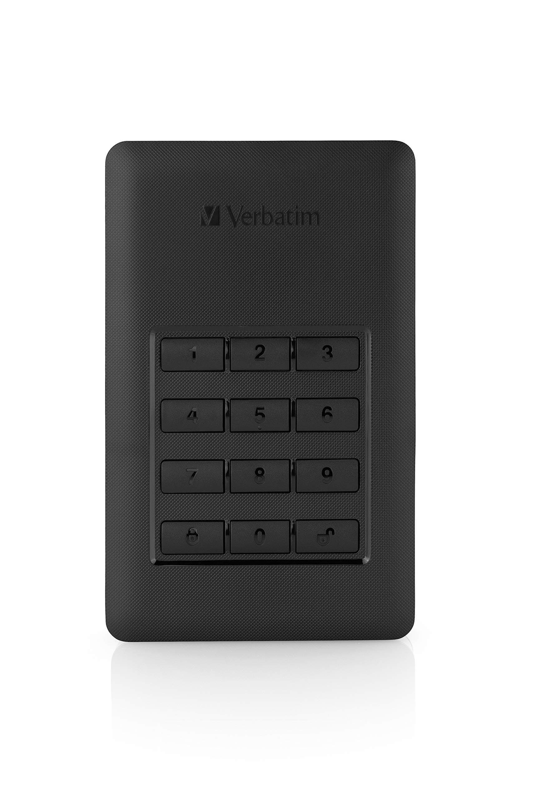 Verbatim Store 'n' Go Secure Port. HDD USB 3.1. Gen 1. 2 TB, Black, 53403