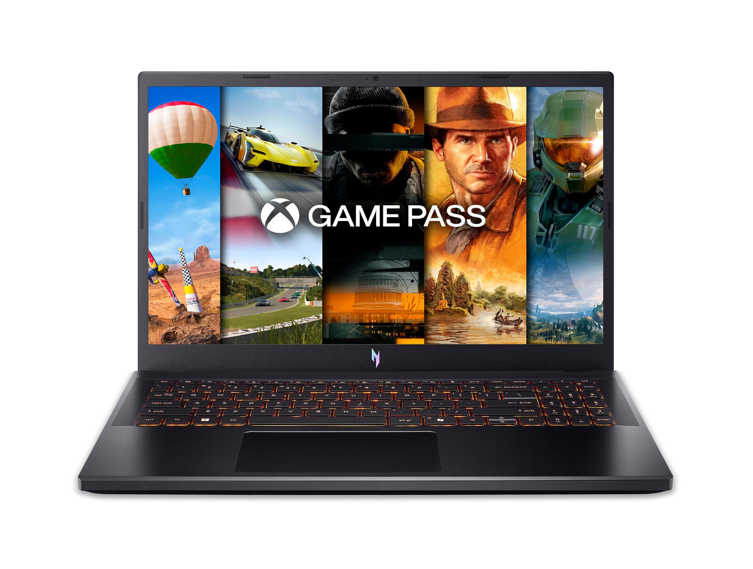acer Nitro V15 (ANV15-52-714T) Gaming Laptop | FHD IPS 165Hz Display | Intel Core i7-13620H | 16GB RAM | 512GB SSD | NVIDIA GeForce RTX 5050 | Windows 11 | QWERTZ Keyboard