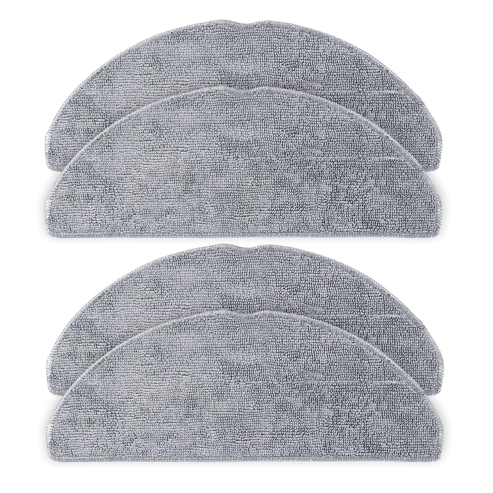 VIEWALL 4 Stück Wischtücher für Roborock Q7 M5,Q7 M5+,Q7 L5,Q7 L5+ Saugroboter,Mikrofaser Weich Waschbar und Wiederverwendbar Ersatz Wischmopp