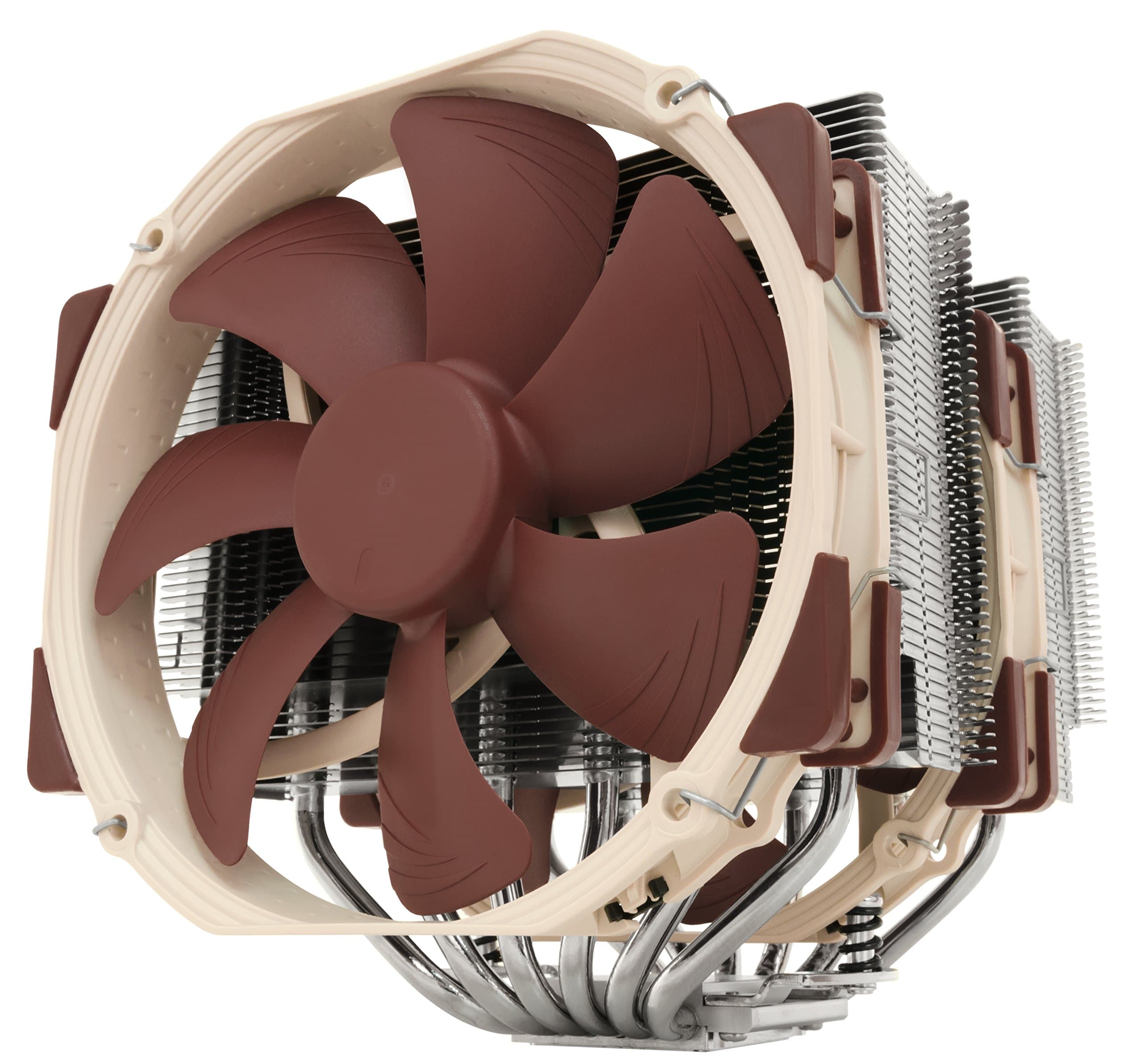 Noctua NH-D15, Premium CPU Kühler mit 2x NF-A15 PWM 140mm Lüftern (Braun)