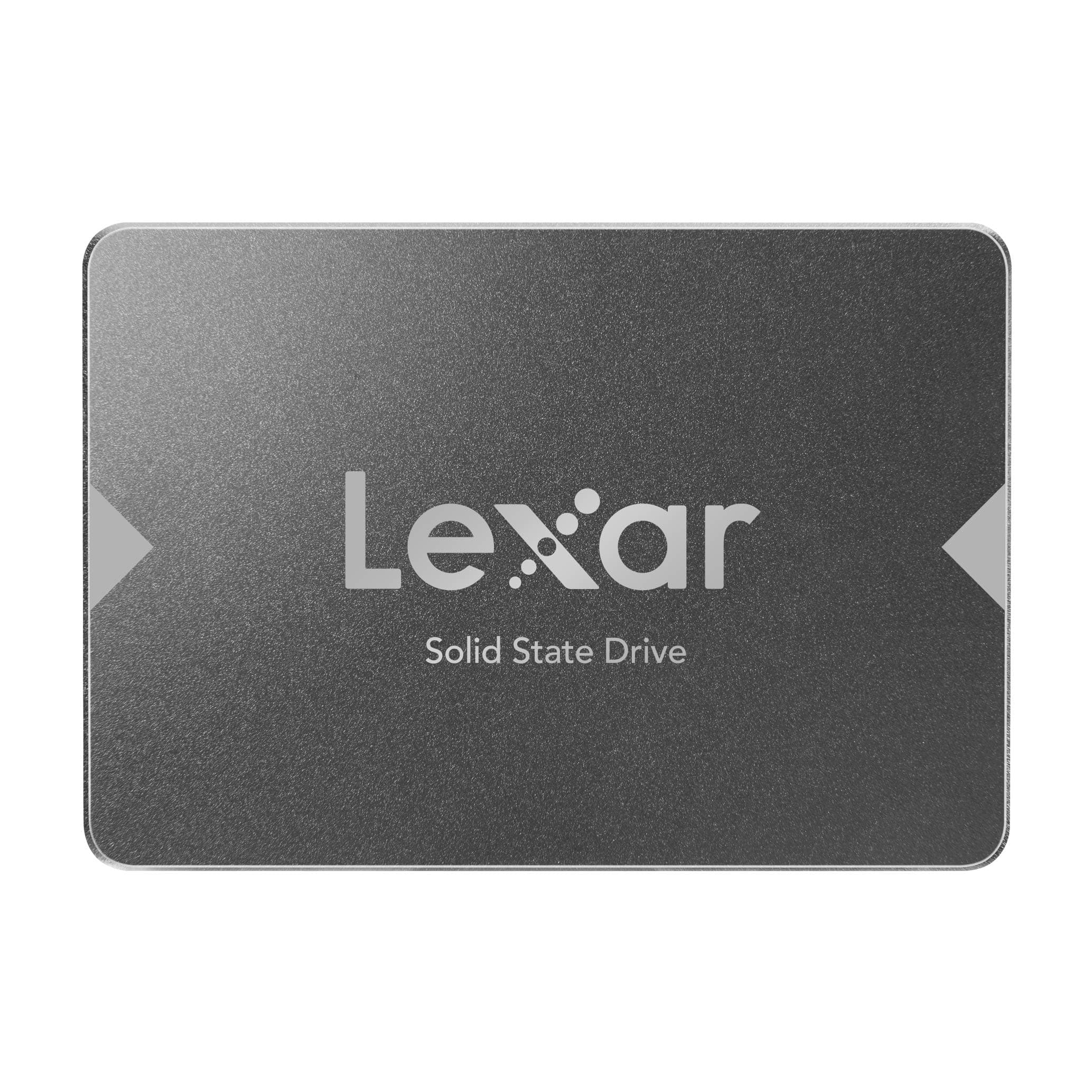 Lexar 2,5" SATA III (6Gb/s) Interne SSD 256GB, Solid-State-Laufwerk, SSD Festplatte Interne bis zu 520 MB/s Lesen, SATA SSD für Laptop, Desktop-Computer/PC