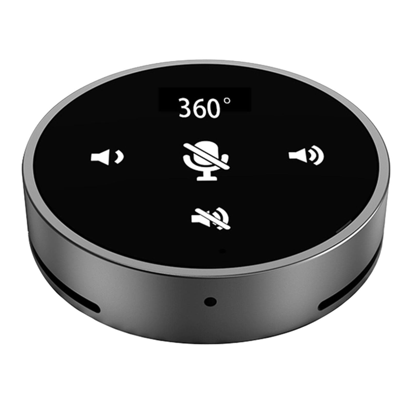 Baoblaze Konferenzmikrofon mit Lautsprecher USB, Desktop-Computer-Mikrofon Plug 360°, Tragbare USB Konferenzmikrofon für Unified Communications Plattformen, Konferenz Mikrofon Anschluss für Laptops