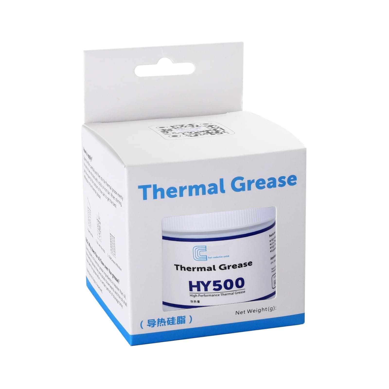 HY500-200g Wärmeleitpaste > 1.93 W/m-CPU Wärmeleitpaste PC kühlpaste Leitpaste Thermal Paste für CPU GPU PC -200 Gramm